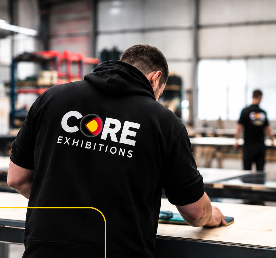 Exhibition stand production and workshop