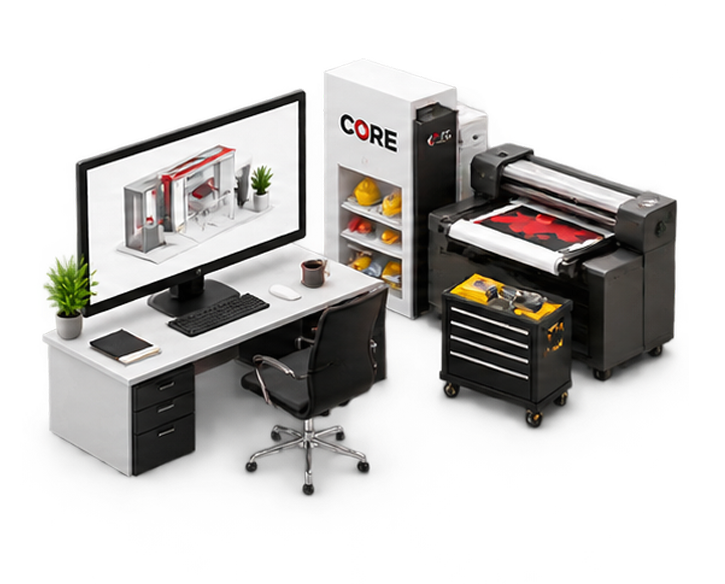 CORE design production and delivery