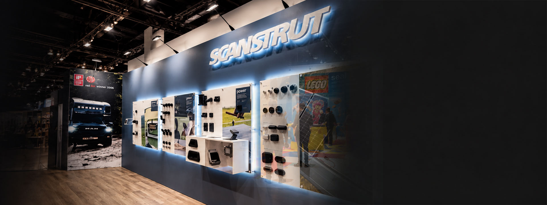Scanstrut brand activation exhibition environment